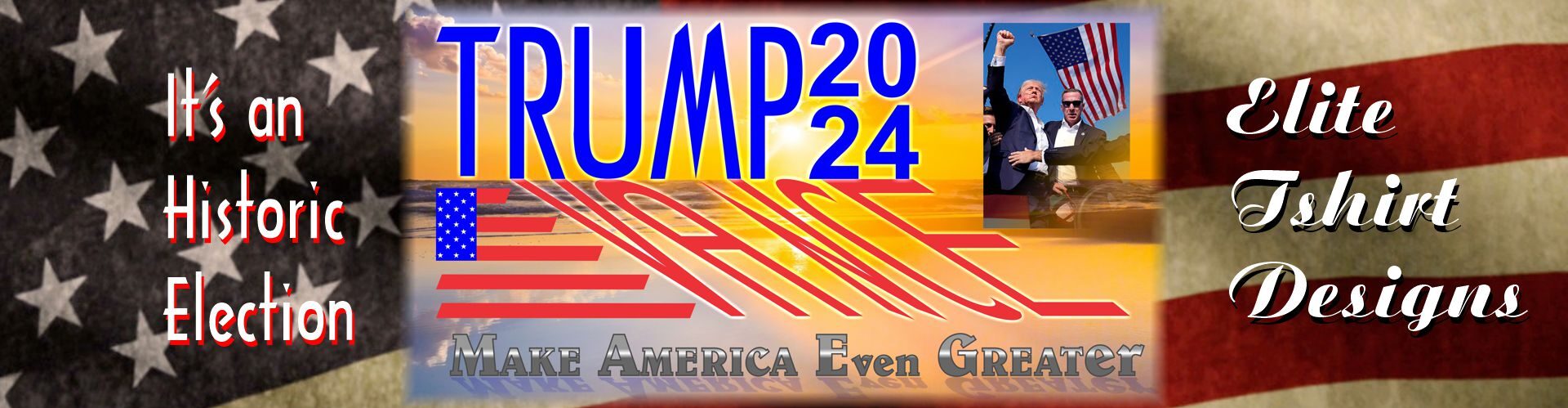 Trump Vance 2024 Tshirt header